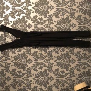 Black Dress Jumpsuit